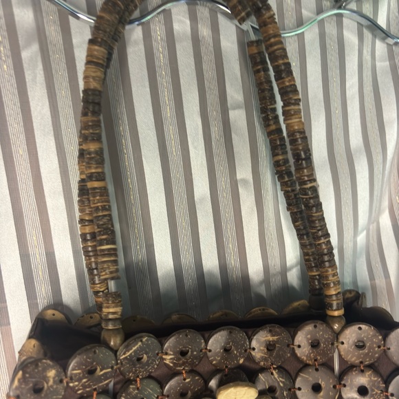 Coconut Shell purse NWOT - Picture 4 of 12